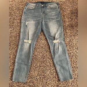 True Religion Jennie Mid Rise Skinny Jean